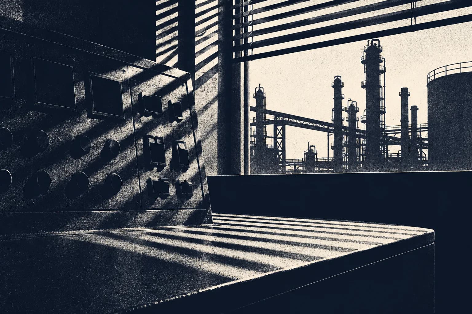 Abstract duotone image representing the Emergency Competency-Based Learning course.