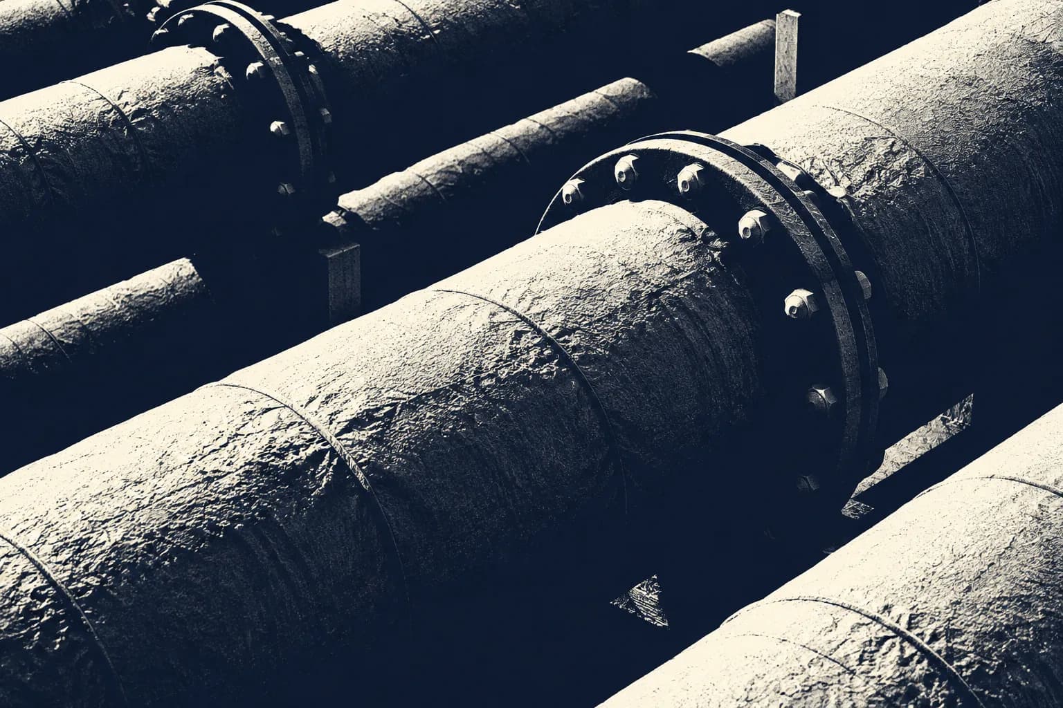 Abstract duotone image representing the Instructor-Led Technical & Safety Training course.
