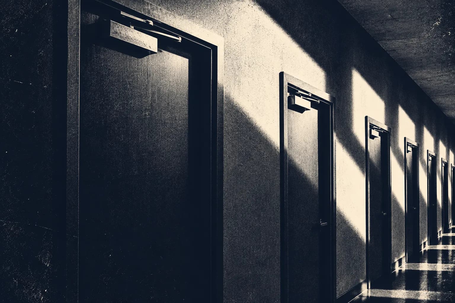 Abstract duotone image representing the Fire Inspector I course.